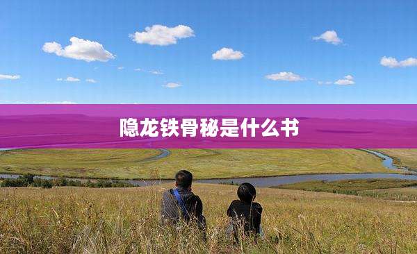 隐龙铁骨秘是什么书