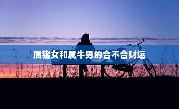 属猪女和属牛男的合不合财运