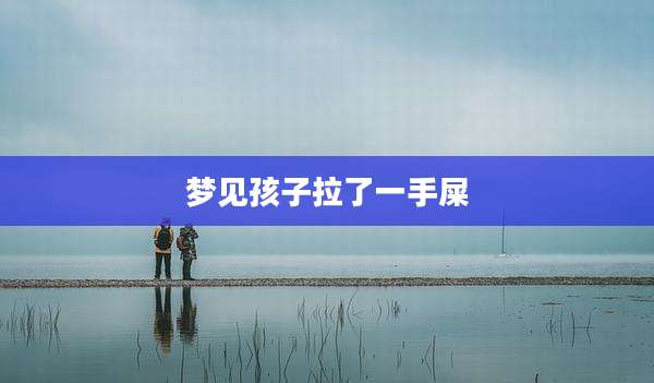 梦见孩子拉了一手屎