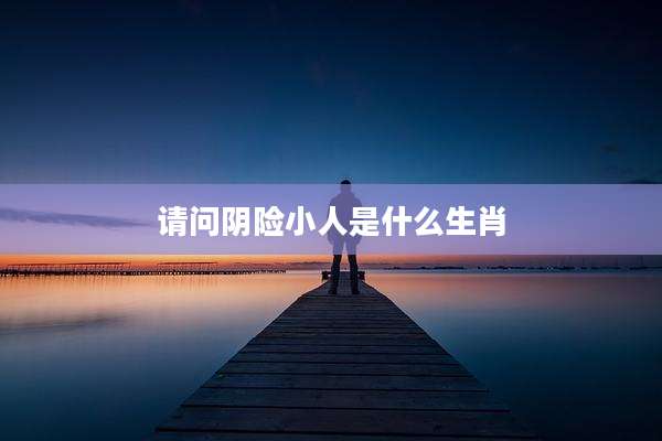 请问阴险小人是什么生肖