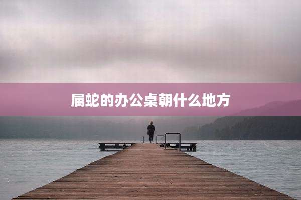 属蛇的办公桌朝什么地方