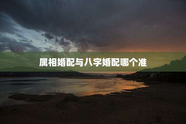 属相婚配与八字婚配哪个准