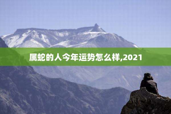 属蛇的人今年运势怎么样,2021