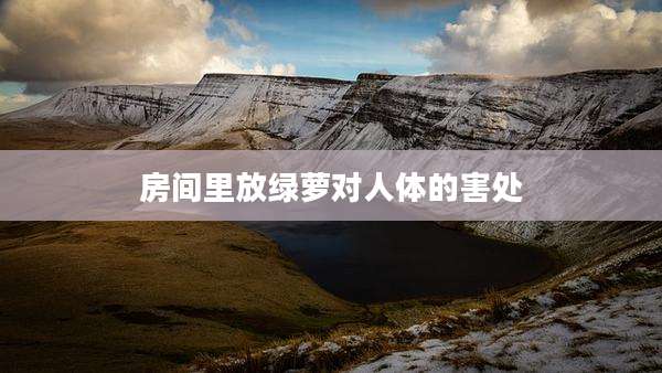 房间里放绿萝对人体的害处
