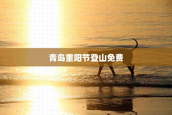 青岛重阳节登山免费