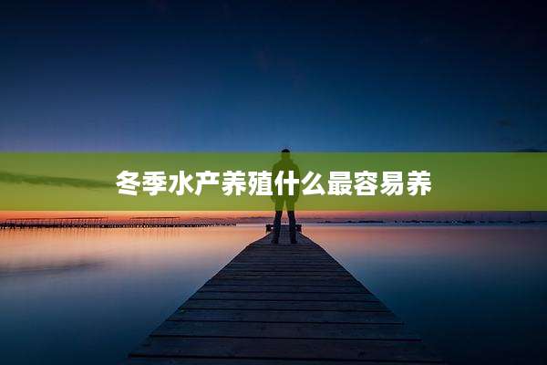 冬季水产养殖什么最容易养