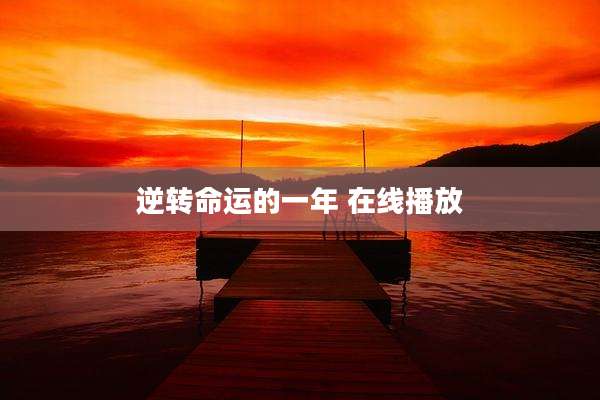 逆转命运的一年 在线播放