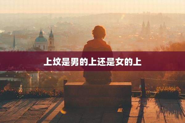 上坟是男的上还是女的上