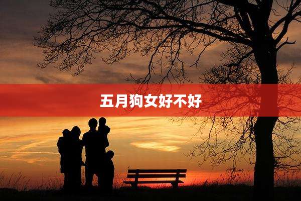 五月狗女好不好