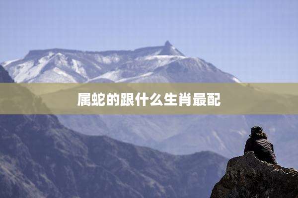 属蛇的跟什么生肖最配