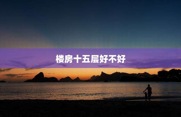 楼房十五层好不好