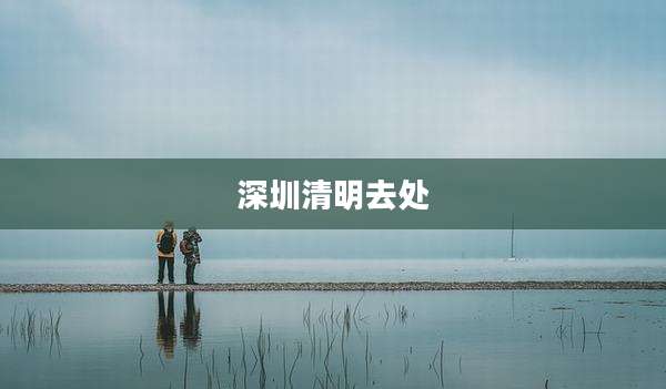 深圳清明去处