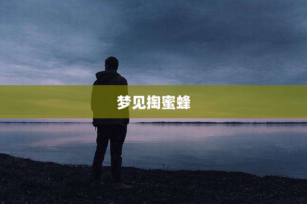 梦见掏蜜蜂