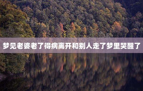 梦见老婆老了得病离开和别人走了梦里哭醒了