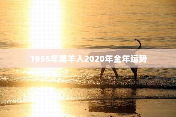 1955年属羊人2020年全年运势
