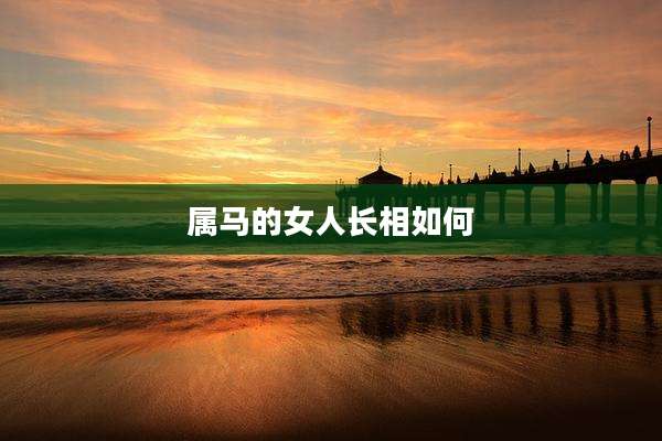 属马的女人长相如何