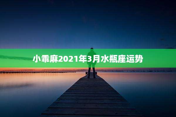 小乖麻2021年3月水瓶座运势