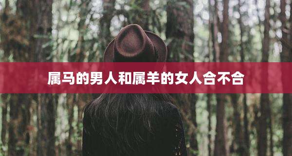 属马的男人和属羊的女人合不合