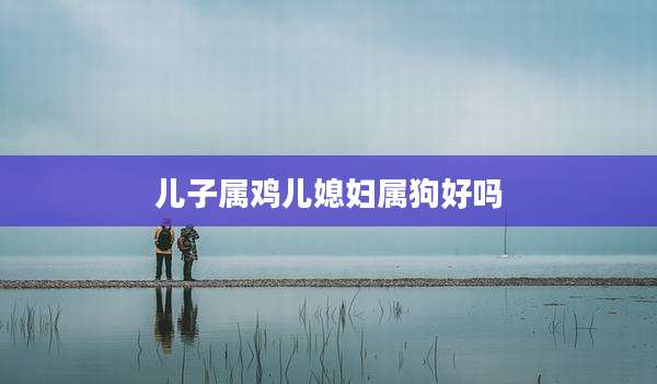 儿子属鸡儿媳妇属狗好吗