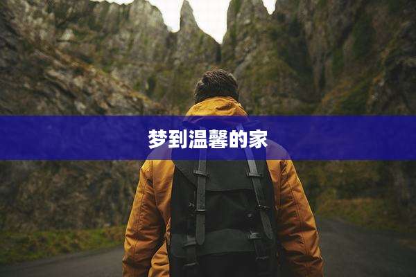 梦到温馨的家