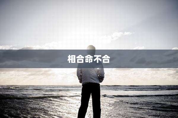 相合命不合
