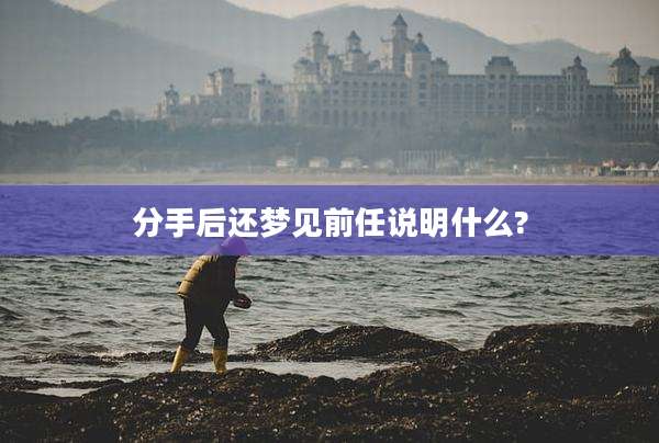 分手后还梦见前任说明什么?