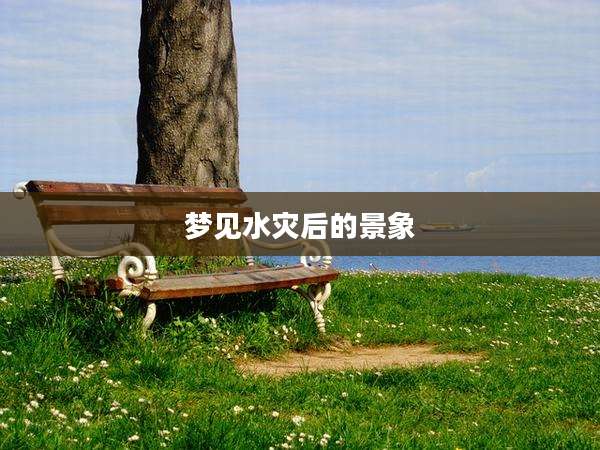 梦见水灾后的景象