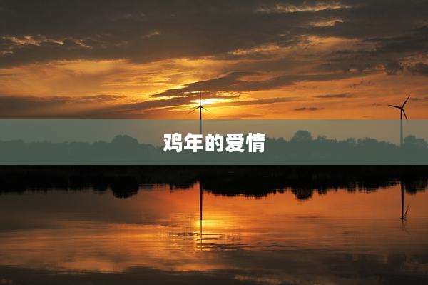 鸡年的爱情