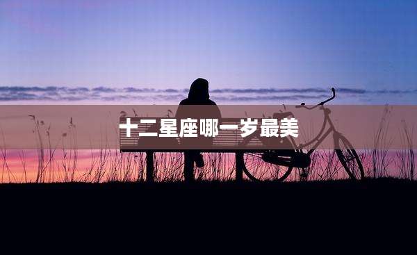 十二星座哪一岁最美