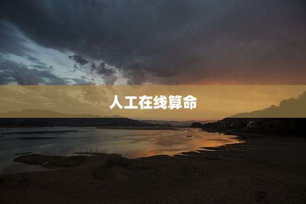 人工在线算命