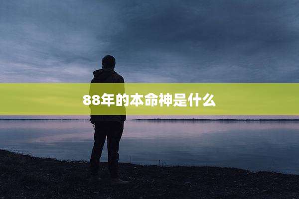 88年的本命神是什么