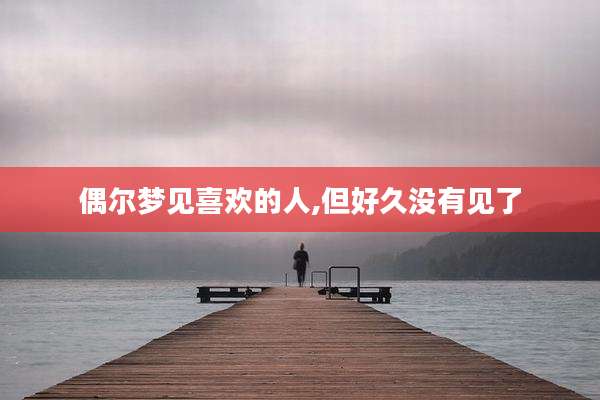 偶尔梦见喜欢的人,但好久没有见了