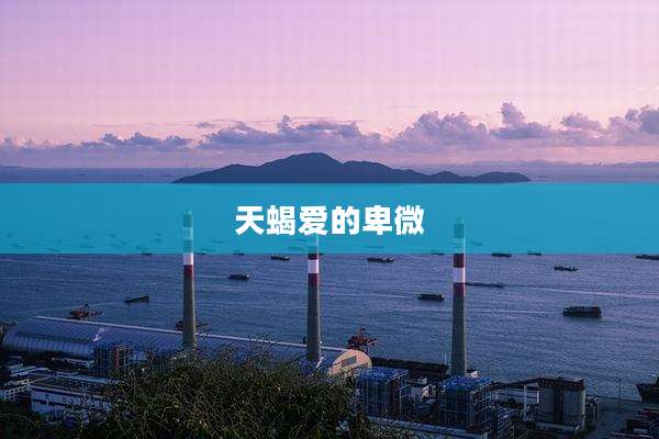 天蝎爱的卑微
