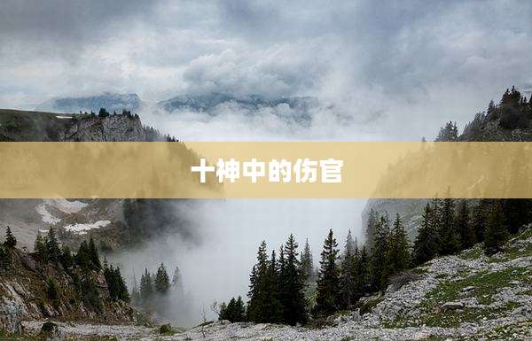 十神中的伤官