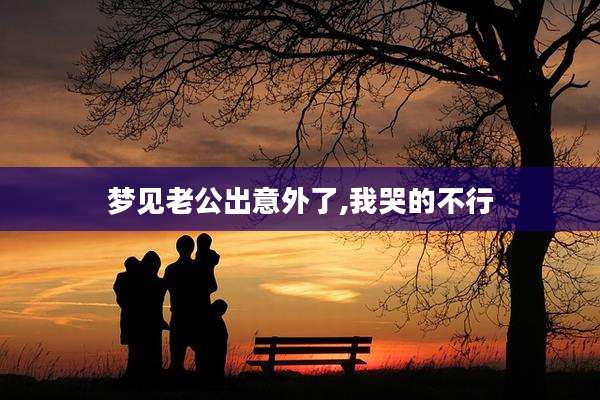 梦见老公出意外了,我哭的不行
