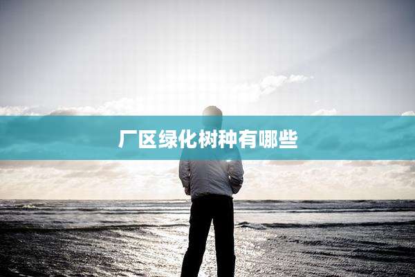 厂区绿化树种有哪些