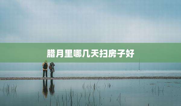 腊月里哪几天扫房子好