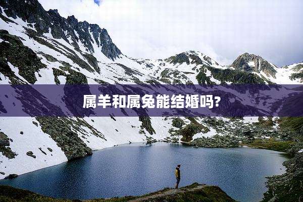 属羊和属兔能结婚吗?