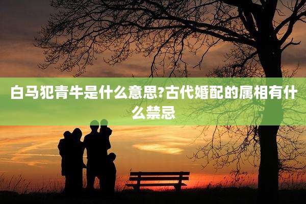 白马犯青牛是什么意思?古代婚配的属相有什么禁忌