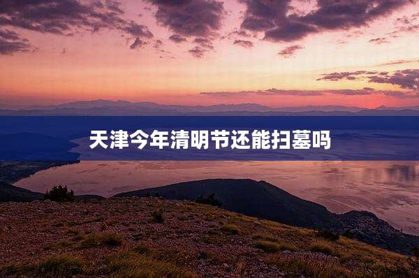天津今年清明节还能扫墓吗