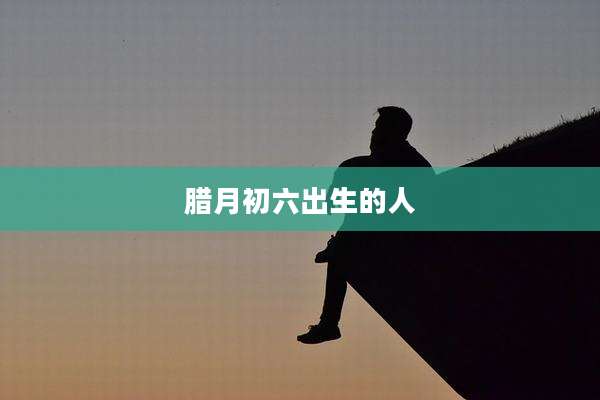 腊月初六出生的人