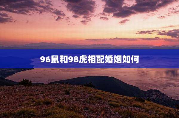 96鼠和98虎相配婚姻如何