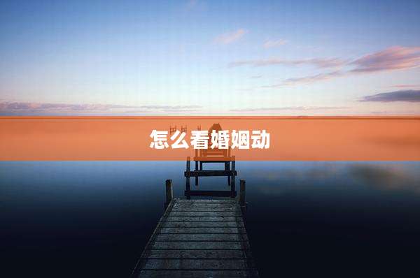 怎么看婚姻动