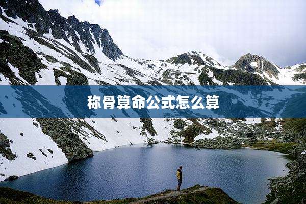 称骨算命公式怎么算