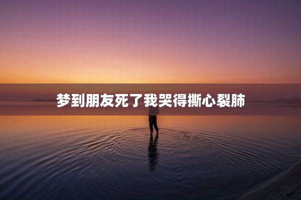 梦到朋友死了我哭得撕心裂肺