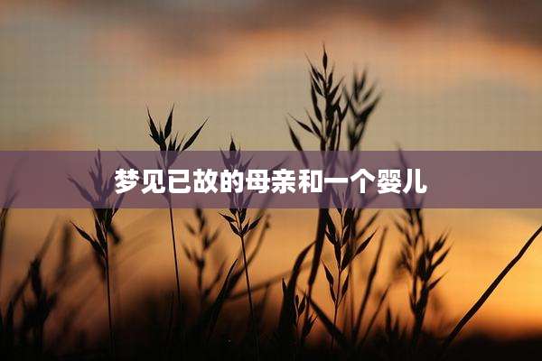 梦见已故的母亲和一个婴儿