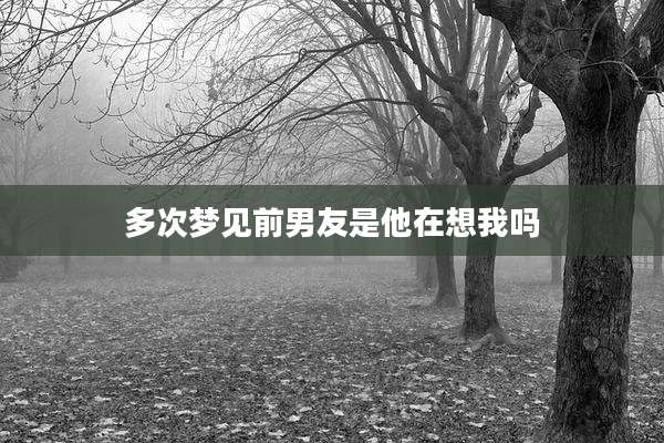 多次梦见前男友是他在想我吗