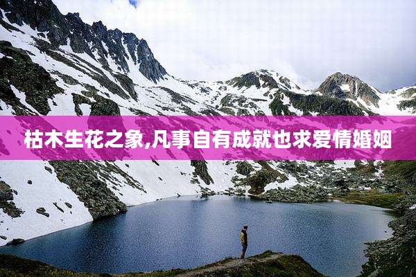 枯木生花之象,凡事自有成就也求爱情婚姻
