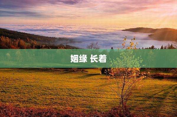 姻缘 长着
