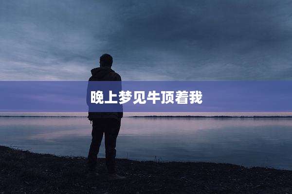 晚上梦见牛顶着我